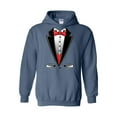 thumbnail image 1 of MmF - Mens Sweatshirts and Hoodies, up to Size 5XL - Tuxedo Prom Costume, 1 of 5