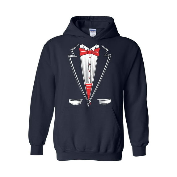 MmF - Mens Sweatshirts and Hoodies, up to Size 5XL - Tuxedo Prom Costume