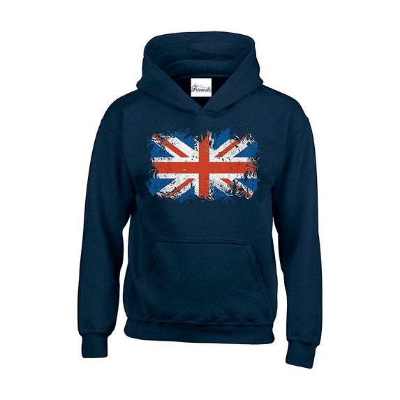 MmF - Mens Sweatshirts and Hoodies, up to Size 5XL - Union Jack British Flag