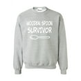 thumbnail image 1 of MmF - Mens Sweatshirts and Hoodies, up to Size 5XL - Wooden Spoon Survivor, 1 of 3