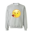 thumbnail image 1 of MmF - Plus Sweatshirts and Hoodies - Emoji Winky Face, 1 of 5