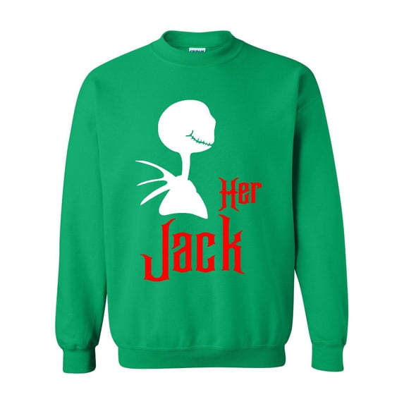 MmF - Plus Sweatshirts and Hoodies - Halloween His Sally Matching Halloween Couple