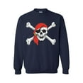 thumbnail image 1 of MmF - Plus Sweatshirts and Hoodies - Halloween Jolly Roger Skull Crossbones, 1 of 5