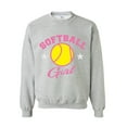 thumbnail image 1 of MmF - Plus Sweatshirts and Hoodies - Softball Girl, 1 of 5
