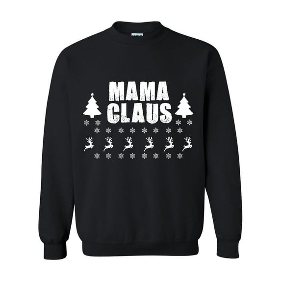 MmF - Women Sweatshirts and Hoodies - Christmas Mama Claus