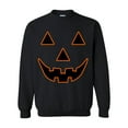 thumbnail image 1 of MmF - Women Sweatshirts and Hoodies - Halloween Jack O' Lantern Pumpkin Face, 1 of 5