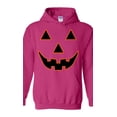 thumbnail image 1 of MmF - Women Sweatshirts and Hoodies - Halloween Jack O' Lantern Pumpkin Face, 1 of 5