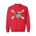thumbnail image 1 of MmF - Women Sweatshirts and Hoodies - Halloween Jolly Roger Skull Crossbones, 1 of 5
