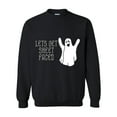 thumbnail image 1 of MmF - Women Sweatshirts and Hoodies - Halloween Let`s Get Sheet Faced Ghost, 1 of 5