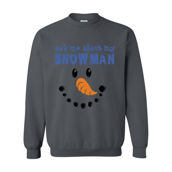 MmF - Women Sweatshirts and Hoodies - MY XMAS SNOWMAN FLIP UP