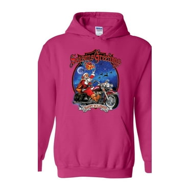 MmF - Women Sweatshirts and Hoodies - SEASONS GREETINGS HAPPY HOLIDAYS
