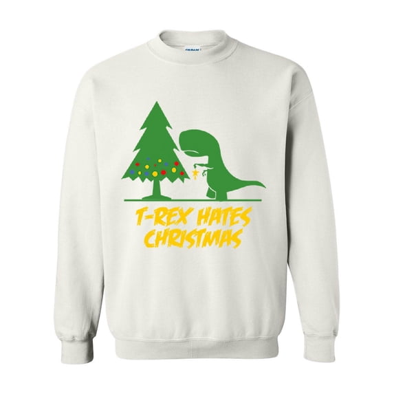 MmF - Women Sweatshirts and Hoodies - XMAS DINOSAUR