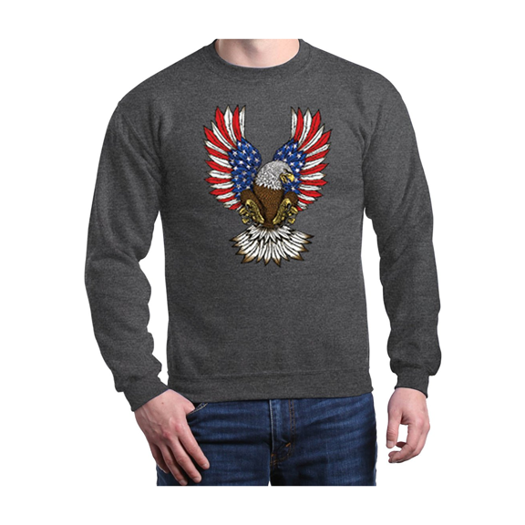 MmF - Women Sweatshirts and Hoodies, up to Size 5XL - American Flag 4th of July