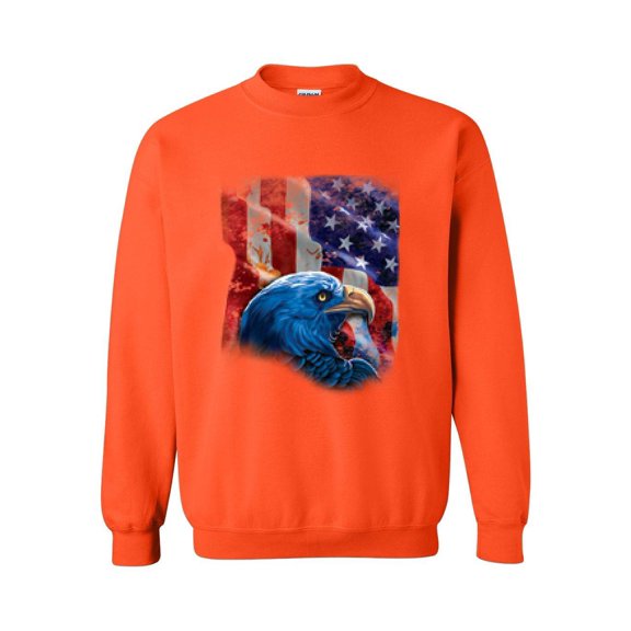 MmF - Women Sweatshirts and Hoodies, up to Size 5XL - American Flag 4th of July