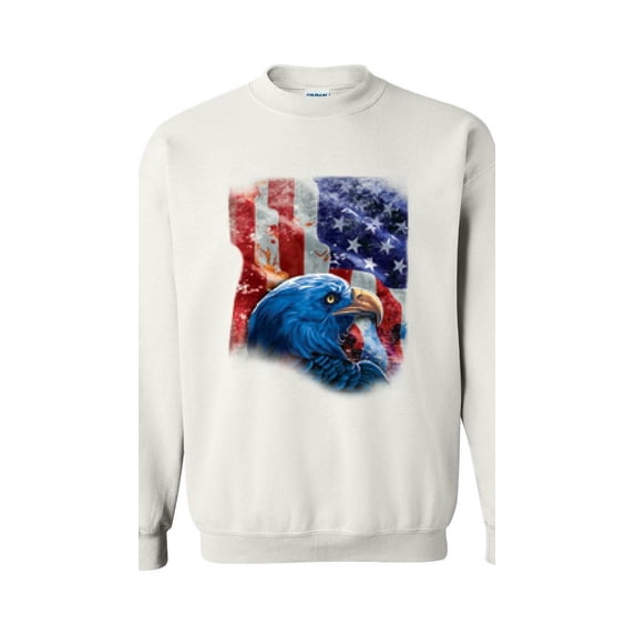 MmF - Women Sweatshirts and Hoodies, up to Size 5XL - American Flag 4th of July