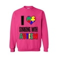 thumbnail image 1 of MmF - Women Sweatshirts and Hoodies, up to Size 5XL - Autism Awareness, 1 of 5