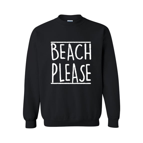 MmF - Women Sweatshirts and Hoodies, up to Size 5XL - Beach Please