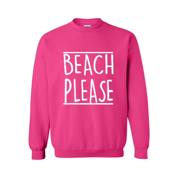 MmF - Women Sweatshirts and Hoodies, up to Size 5XL - Beach Please