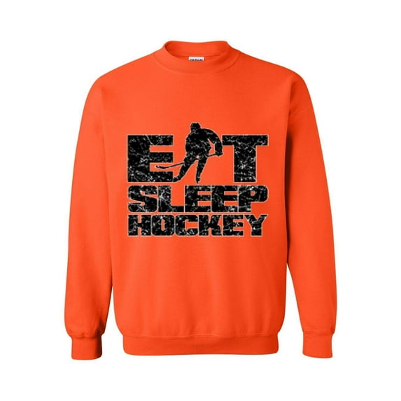 MmF - Women Sweatshirts and Hoodies, up to Size 5XL - Eat Sleep Hockey