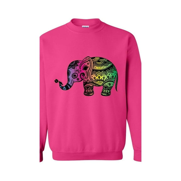 MmF - Women Sweatshirts and Hoodies, up to Size 5XL - Elephant