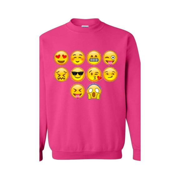MmF - Women Sweatshirts and Hoodies, up to Size 5XL - Emoji Entourage