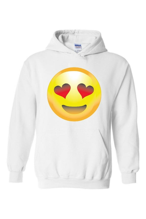 MmF - Women Sweatshirts and Hoodies, up to Size 5XL - Emoji Smiling Face