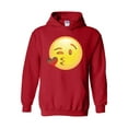 thumbnail image 1 of MmF - Women Sweatshirts and Hoodies, up to Size 5XL - Emoji Winky Face, 1 of 5