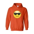 thumbnail image 1 of MmF - Women Sweatshirts and Hoodies, up to Size 5XL - Emoji with Sunglasses, 1 of 5