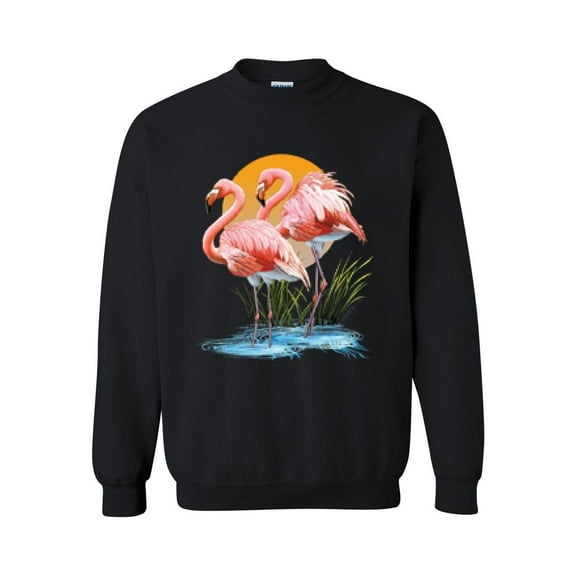 MmF - Women Sweatshirts and Hoodies, up to Size 5XL - Flamingo