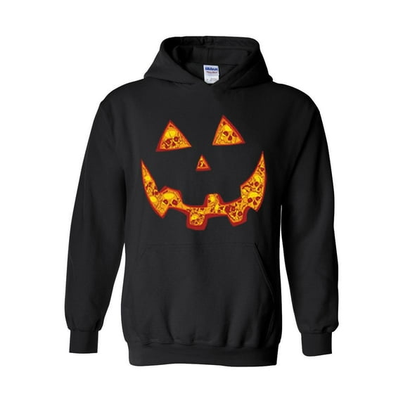 MmF - Women Sweatshirts and Hoodies, up to Size 5XL - Halloween Costume Pumpkin Face