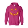 thumbnail image 1 of MmF - Women Sweatshirts and Hoodies, up to Size 5XL - Halloween Costume Pumpkin Face, 1 of 5