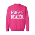 thumbnail image 1 of Women Sweatshirts and Hoodies - Hug Dealer w Heart, 1 of 5