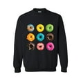 thumbnail image 1 of MmF - Women Sweatshirts and Hoodies, up to Size 5XL - Love Food Donuts Doughnuts, 1 of 5