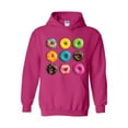 thumbnail image 1 of MmF - Women Sweatshirts and Hoodies, up to Size 5XL - Love Food Donuts Doughnuts, 1 of 5