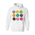 thumbnail image 1 of MmF - Women Sweatshirts and Hoodies, up to Size 5XL - Love Food Donuts Doughnuts, 1 of 5