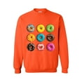 thumbnail image 1 of MmF - Women Sweatshirts and Hoodies, up to Size 5XL - Love Food Donuts Doughnuts, 1 of 5