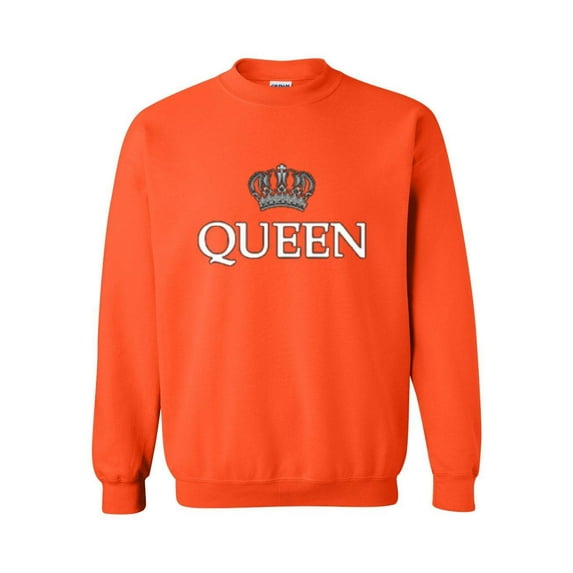 MmF - Women Sweatshirts and Hoodies, up to Size 5XL - Queen Crown