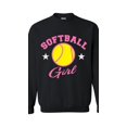 thumbnail image 1 of MmF - Women Sweatshirts and Hoodies, up to Size 5XL - Softball Girl, 1 of 5