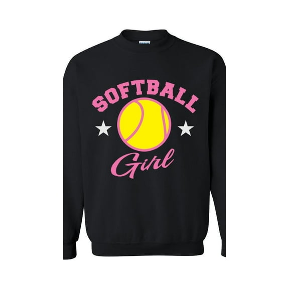 MmF - Women Sweatshirts and Hoodies, up to Size 5XL - Softball Girl