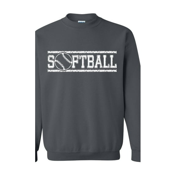 MmF - Women Sweatshirts and Hoodies, up to Size 5XL - Softball with Ball