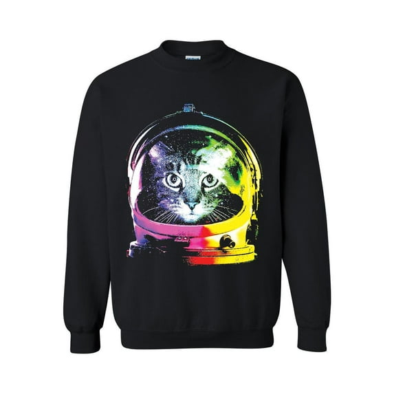 MmF - Women Sweatshirts and Hoodies, up to Size 5XL - Space Cat