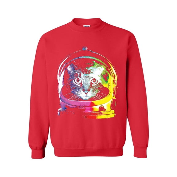 MmF - Women Sweatshirts and Hoodies, up to Size 5XL - Space Cat
