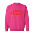 thumbnail image 1 of MmF - Women's Plus Sweatshirts and Hoodies - Christmas Daddy Claus in Red, 1 of 5