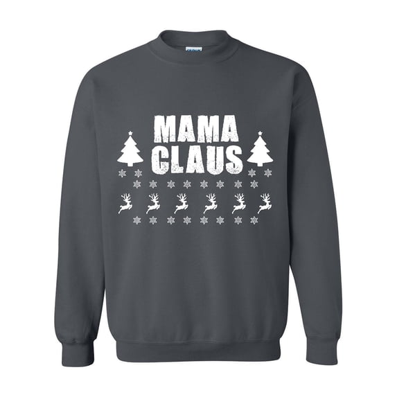 MmF - Women's Plus Sweatshirts and Hoodies - Christmas Mama Claus