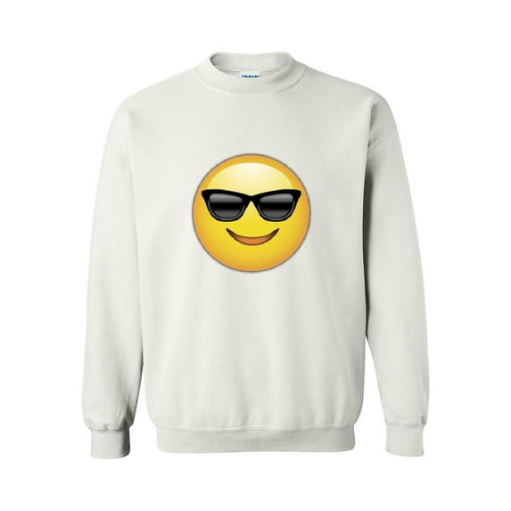 MmF - Women's Plus Sweatshirts and Hoodies - Emoji with Sunglasses