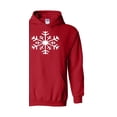 thumbnail image 1 of MmF - Women's Plus Sweatshirts and Hoodies - Snowflake Christmas New Year, 1 of 5