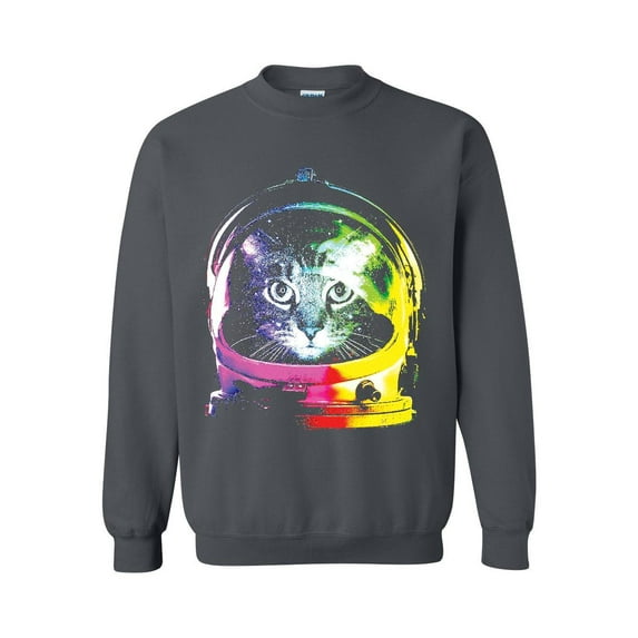 MmF - Women's Plus Sweatshirts and Hoodies - Space Cat