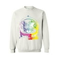thumbnail image 1 of MmF - Women's Plus Sweatshirts and Hoodies - Space Cat, 1 of 5