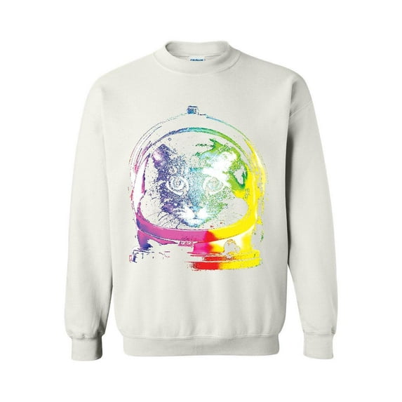 MmF - Women's Plus Sweatshirts and Hoodies - Space Cat