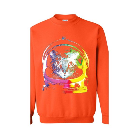 MmF - Women's Plus Sweatshirts and Hoodies - Space Cat